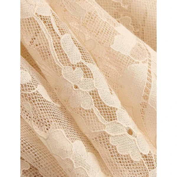 Zimmermann Valiant Lace Caped Maxi Dress, view 3