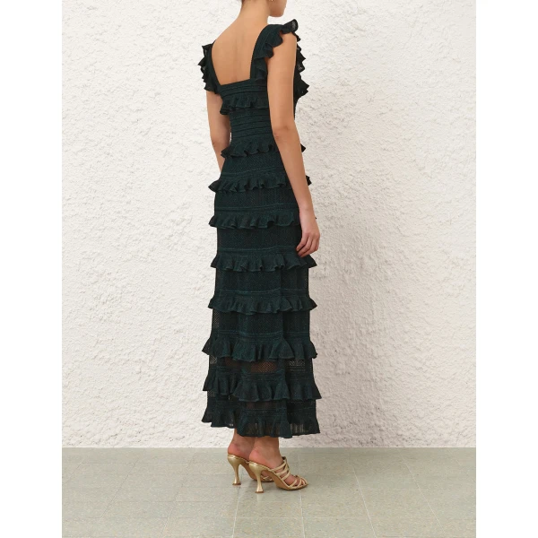 Zimmermann Valiant Lace Frill Skirt, view 5