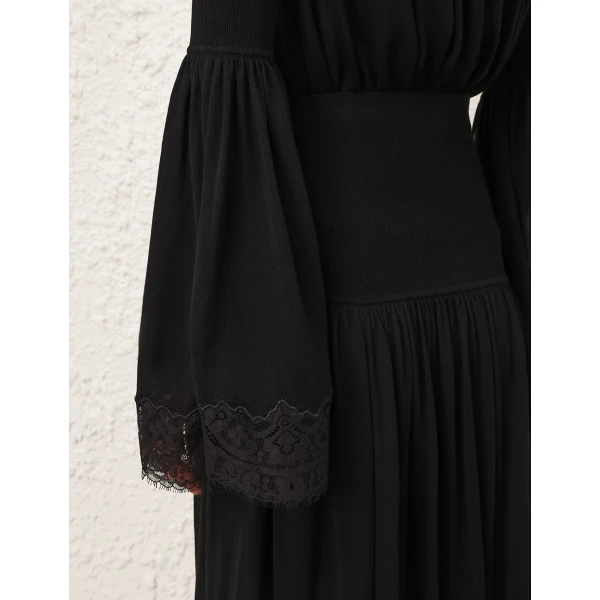 Zimmermann Valiant Lace Maxi Skirt, view 6