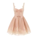 Zimmermann Valiant Lace Trim Mini Dress