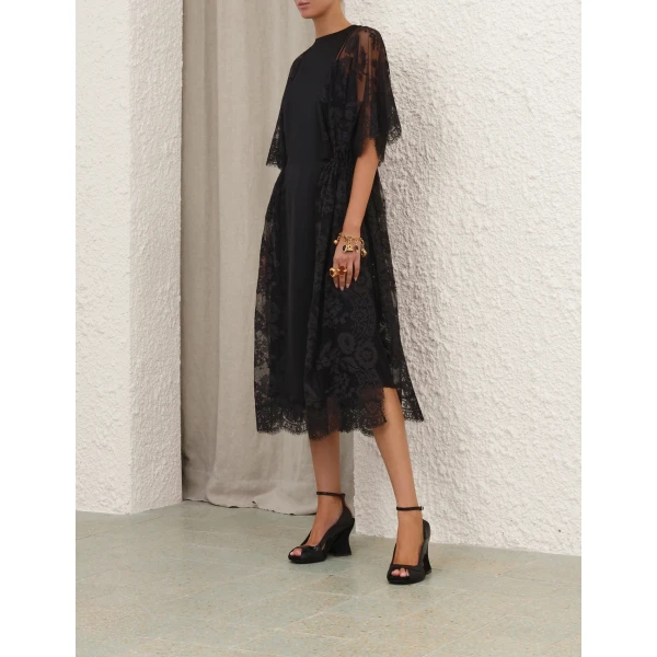 Zimmermann Valiant Lace Tunic Dress, view 4