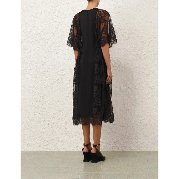 Zimmermann Valiant Lace Tunic Dress, view 5