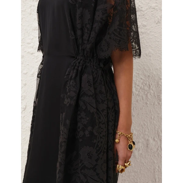 Zimmermann Valiant Lace Tunic Dress, view 6