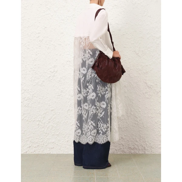 Zimmermann Valiant Lace Tunic Shirt, view 5