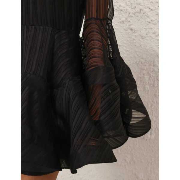 Zimmermann Valiant Lantern Mini Dress, view 6