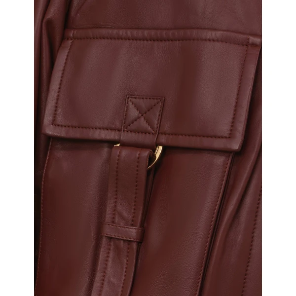 Zimmermann Valiant Leather Biker Jacket, view 3