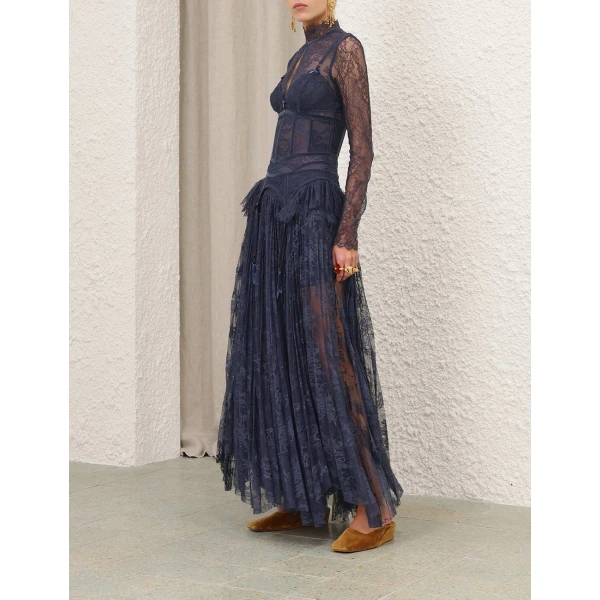 Zimmermann Valiant Lingerie Gown, view 4