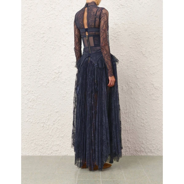 Zimmermann Valiant Lingerie Gown, view 5