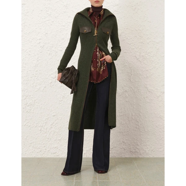 Zimmermann Valiant Long Utility Cardigan, view 2
