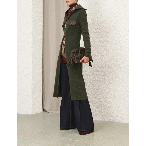 Zimmermann Valiant Long Utility Cardigan, view 4