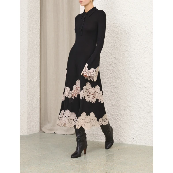Zimmermann Valiant Merino Lace Dress, view 4