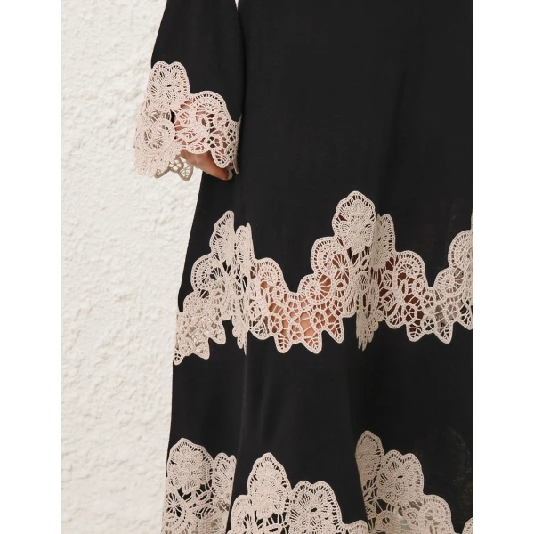 Zimmermann Valiant Merino Lace Dress, view 6