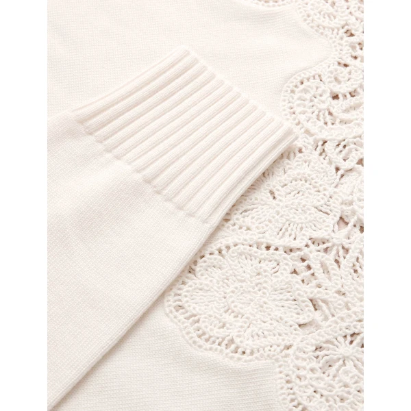 Zimmermann Valiant Merino Lace Sweater, view 3