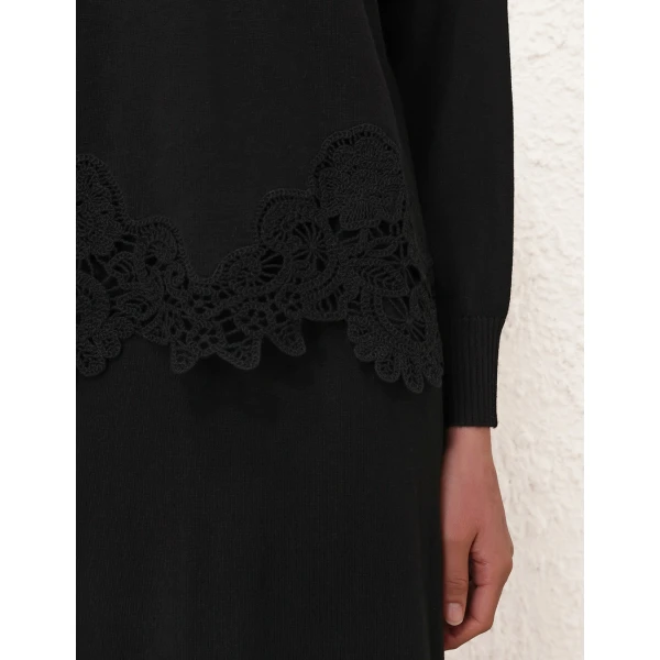 Zimmermann Valiant Merino Lace Sweater, view 6