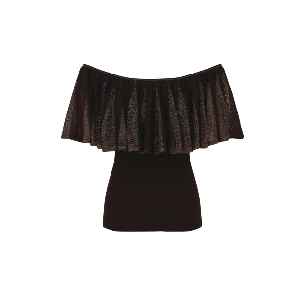 Zimmermann Valiant Metallic Frill Top