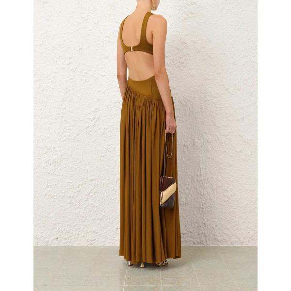 Zimmermann Valiant Midi Dress, view 5