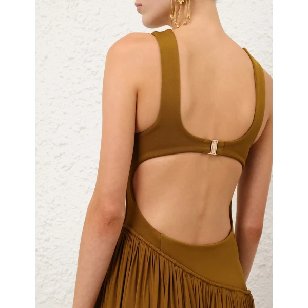 Zimmermann Valiant Midi Dress, view 6