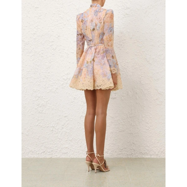 Zimmermann Valiant Panelled Mini Dress, view 5