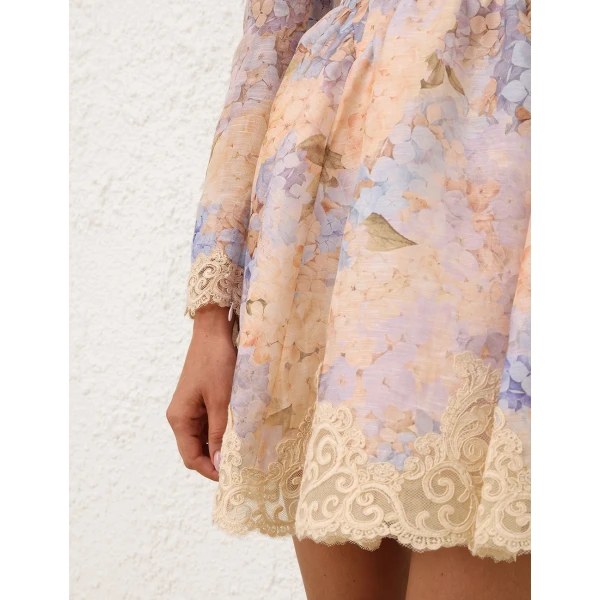 Zimmermann Valiant Panelled Mini Dress, view 6