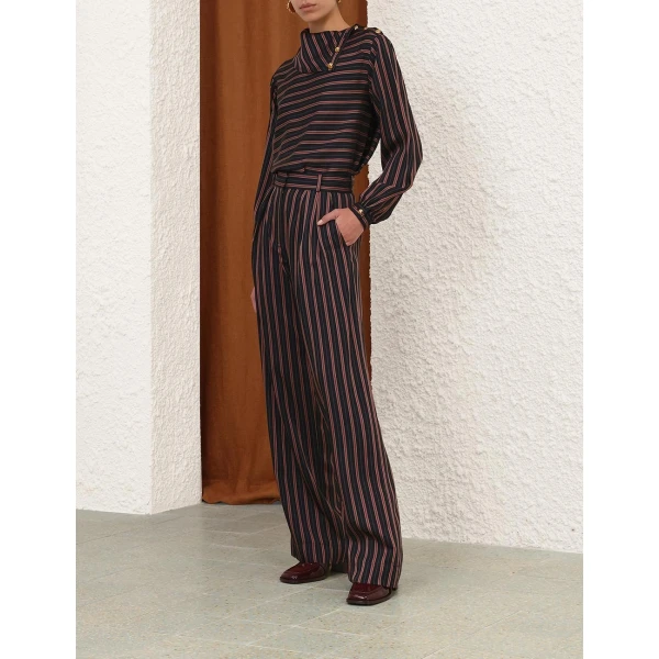 Zimmermann Valiant Pleat Front Pant, view 2