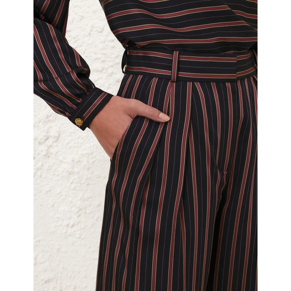 Zimmermann Valiant Pleat Front Pant, view 5
