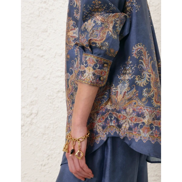 Zimmermann Valiant Relaxed Shirt, view 5