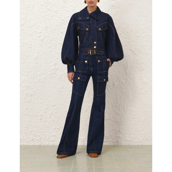 Zimmermann Valiant Utility Flare Jean, view 2