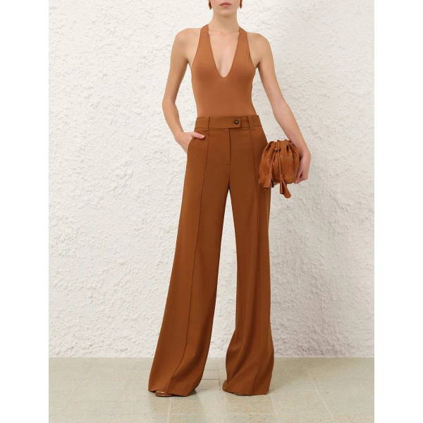 Zimmermann Valiant Wool Flare Pant, view 2