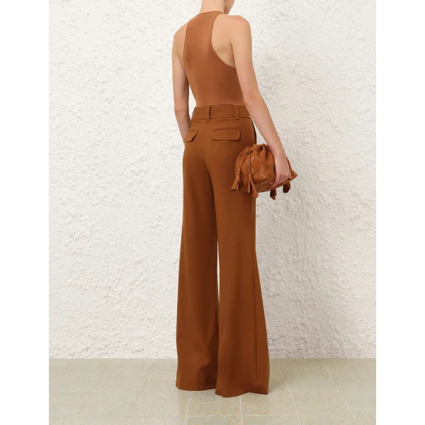 Zimmermann Valiant Wool Flare Pant, view 5