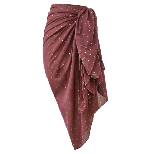 Woven Metallic Pareo