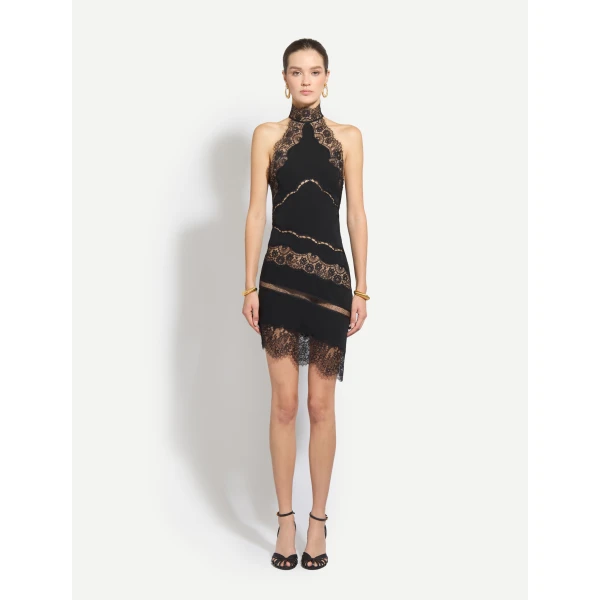 Zuhair Murad Cady Halter Mini Dress, view 2
