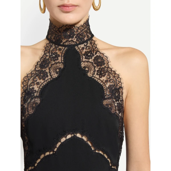 Zuhair Murad Cady Halter Mini Dress, view 5