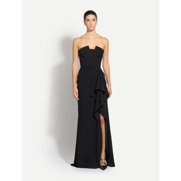 Zuhair Murad Cady Off-Shoulder Dress, view 2