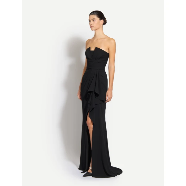 Zuhair Murad Cady Off-Shoulder Dress, view 3