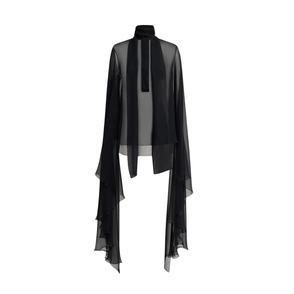 Zuhair Murad Chiffon Blouse