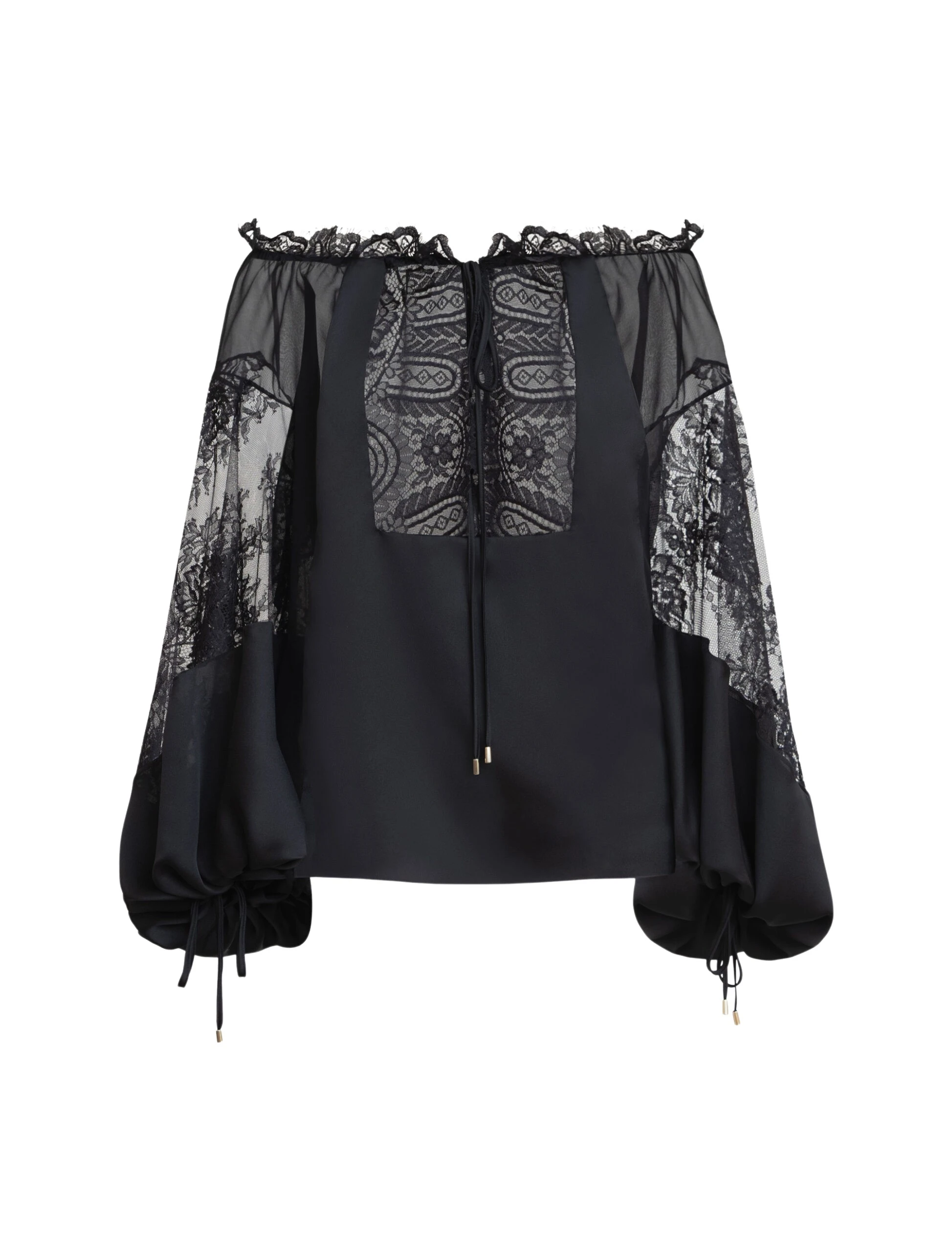 Zuhair-Murad-Chiffon-Lace-Blouse-5-scaled76815_nobg Zuhair Murad Chiffon Lace Blouse