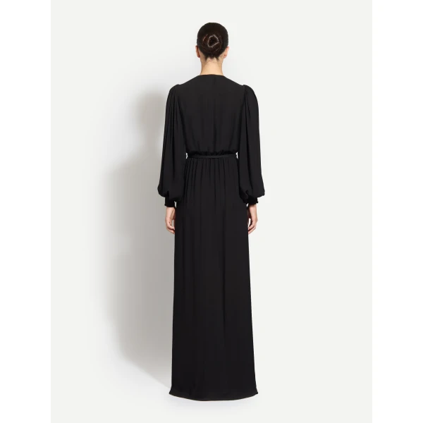 Zuhair Murad Georgette Long Dress, view 4