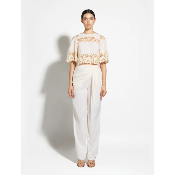 Zuhair Murad Goa Cropped Top, view 2