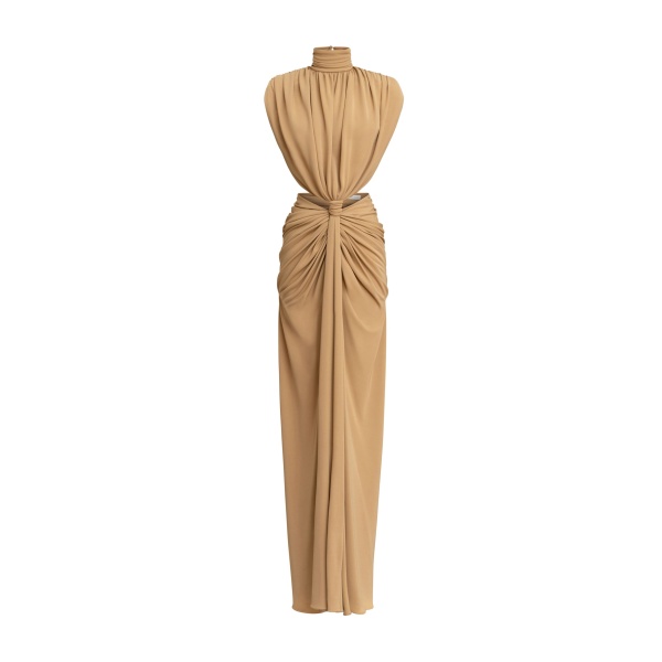 Zuhair Murad Jersey Draped Dress