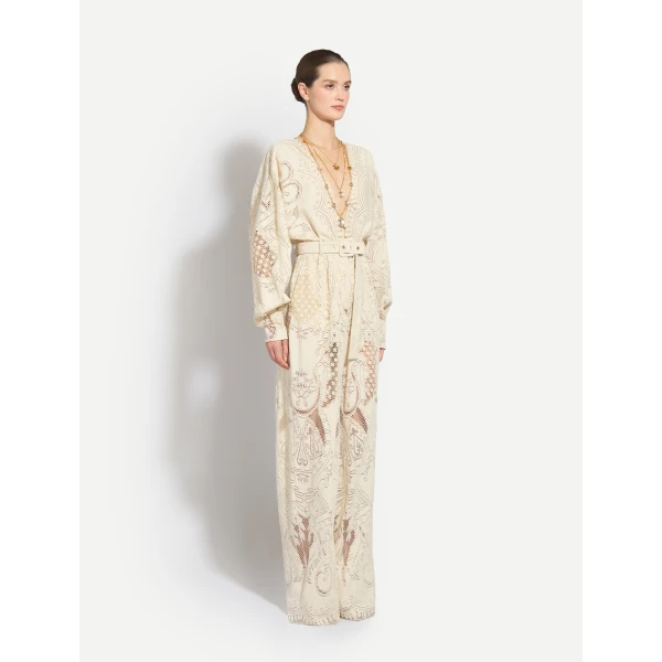 Zuhair Murad Lace Jumpsuit, view 3