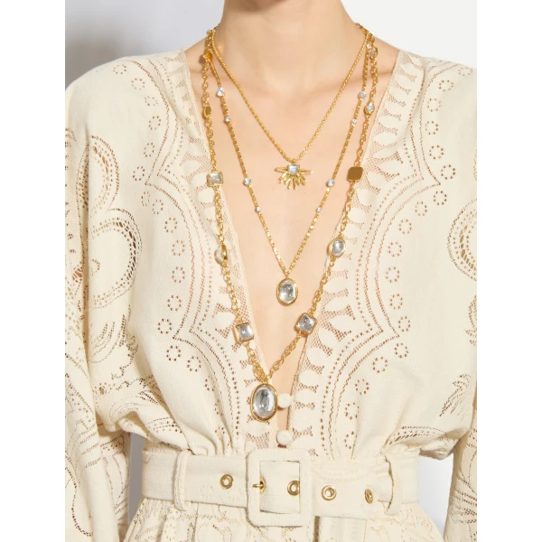Zuhair Murad Lace Jumpsuit, view 5