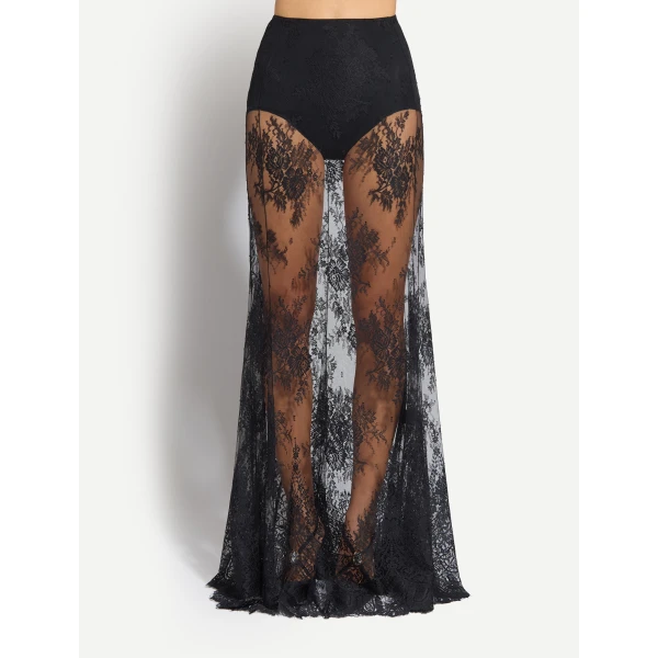 Zuhair Murad Lace Long Skirt, view 5