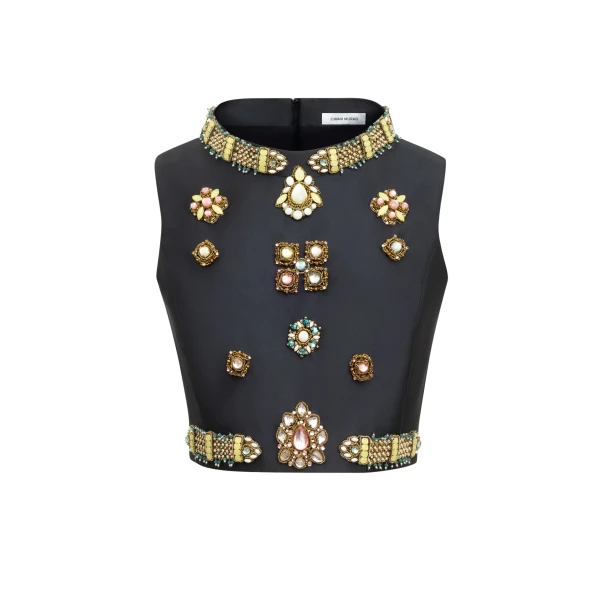 Mikado Cropped Top