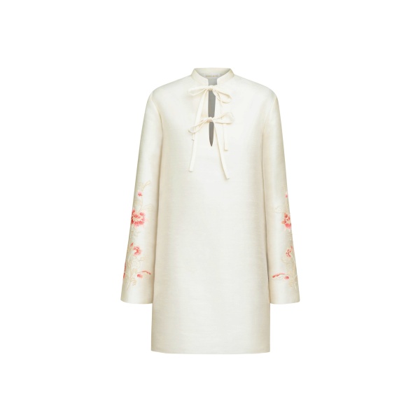 Zuhair Murad Shantung Mini Dress