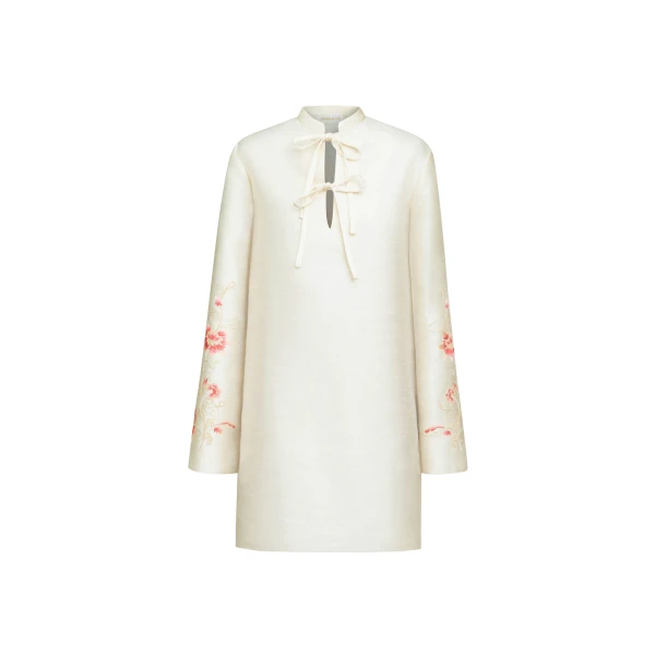 Zuhair Murad Shantung Mini Dress
