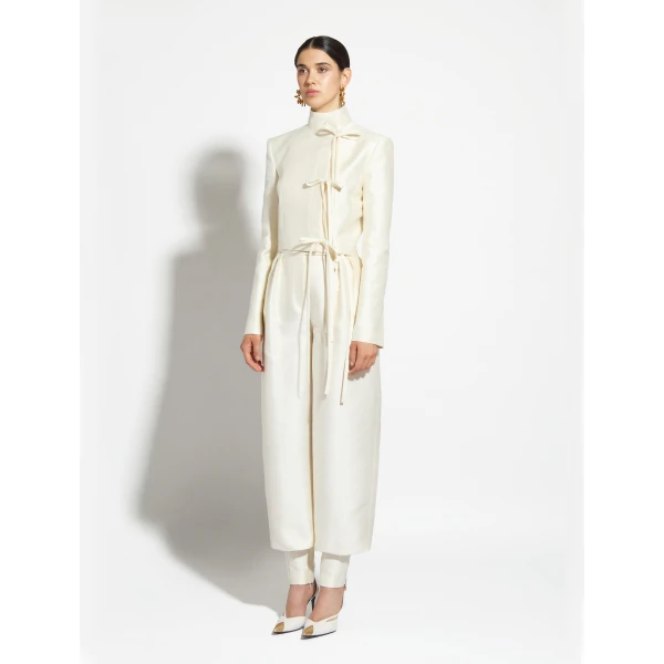 Zuhair Murad Shantung Trousers, view 3