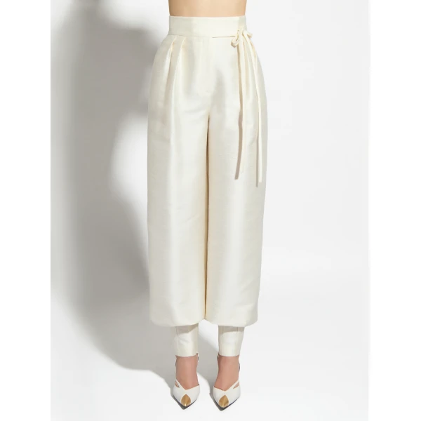 Zuhair Murad Shantung Trousers, view 5