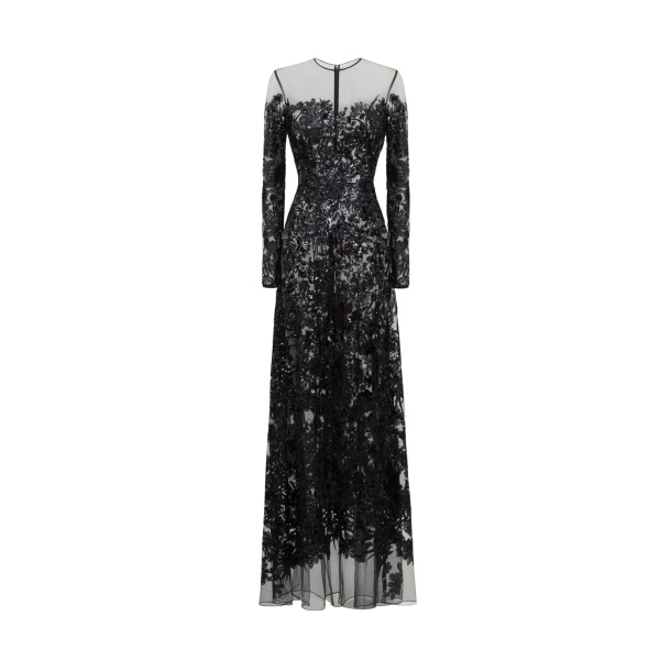 Zuhair Murad Symmetrical Long Dress