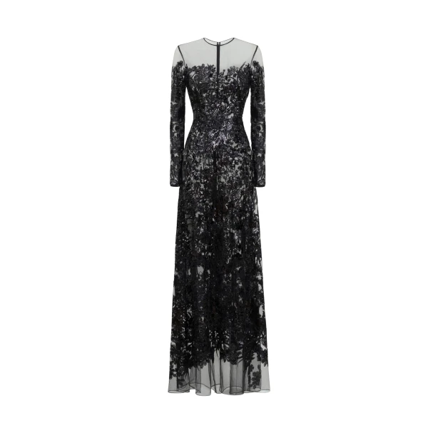 Zuhair Murad Symmetrical Long Dress