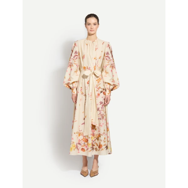 Zuhair Murad Tree Print Ankle Dress, view 2